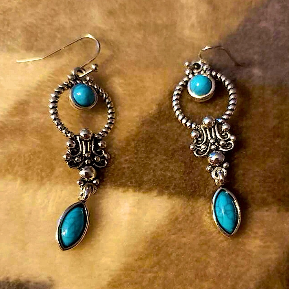 Turquoise Drop Earrings